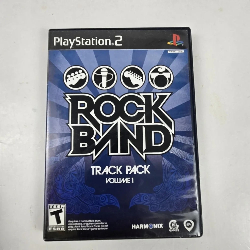 5 Sony PlayStation 2 Games: ATV Harry Potter Final Fantasy Rock Band Guitar Hero